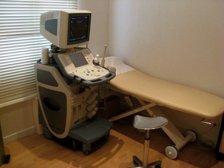 Salle d'echographie